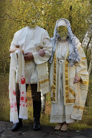 Хлеб, соль - шаблон фотошоп