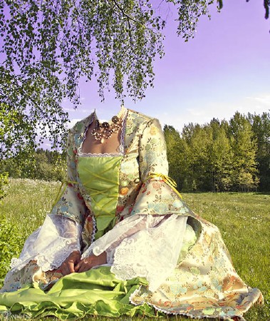 Шаблон для фотомонтажа - пикник